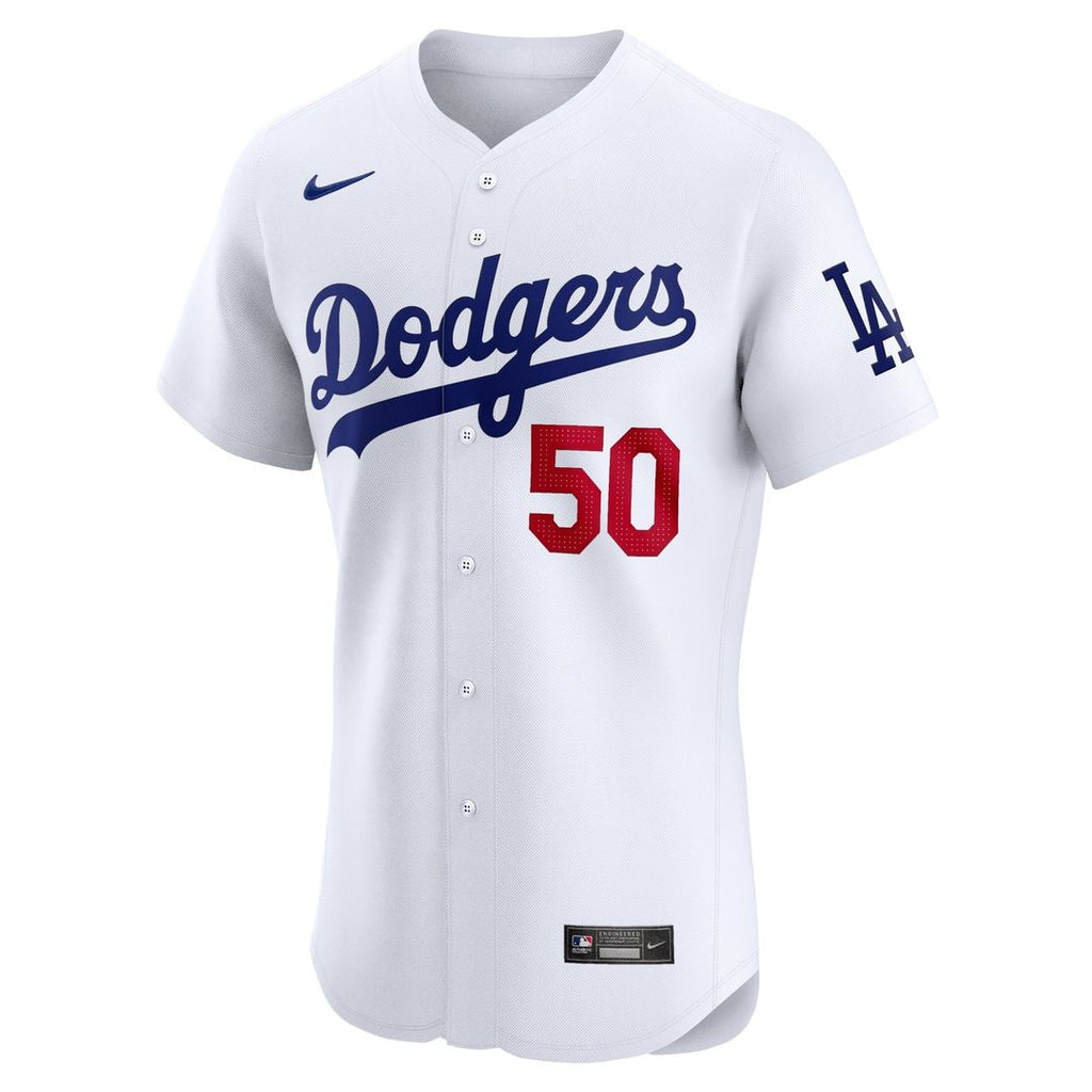 Los Angeles Dodgers Mookie Betts Home Elite Jersey (White)