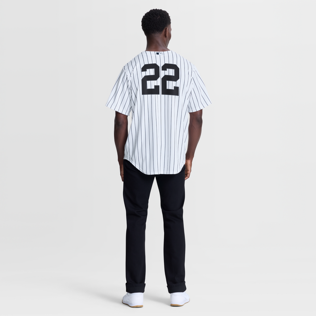 New York Yankees Ben Rice Home Replica Jersey (White)