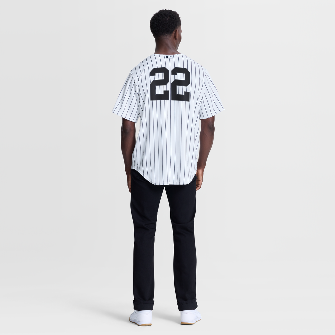 New York Yankees Ben Rice Home Replica Jersey (White)