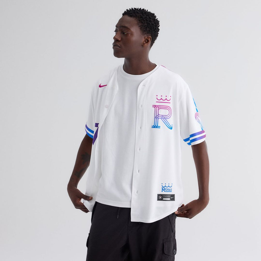 Kansas City Royals Bobby Witt Jr. 2026 City Connect Stadium Jersey (White)