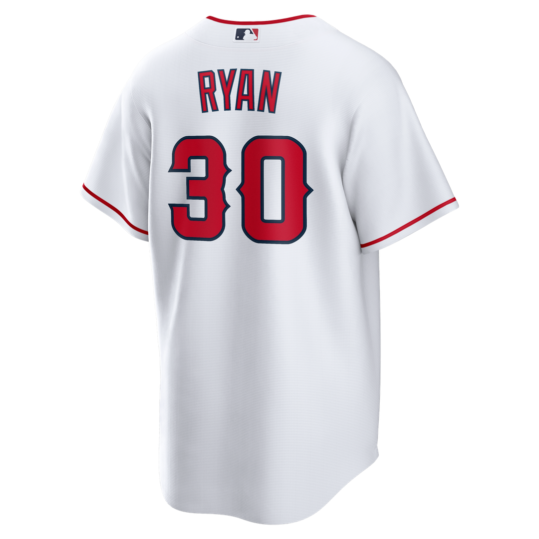 Los Angeles Angels Nolan Ryan Home Retired Replica Jersey (White)