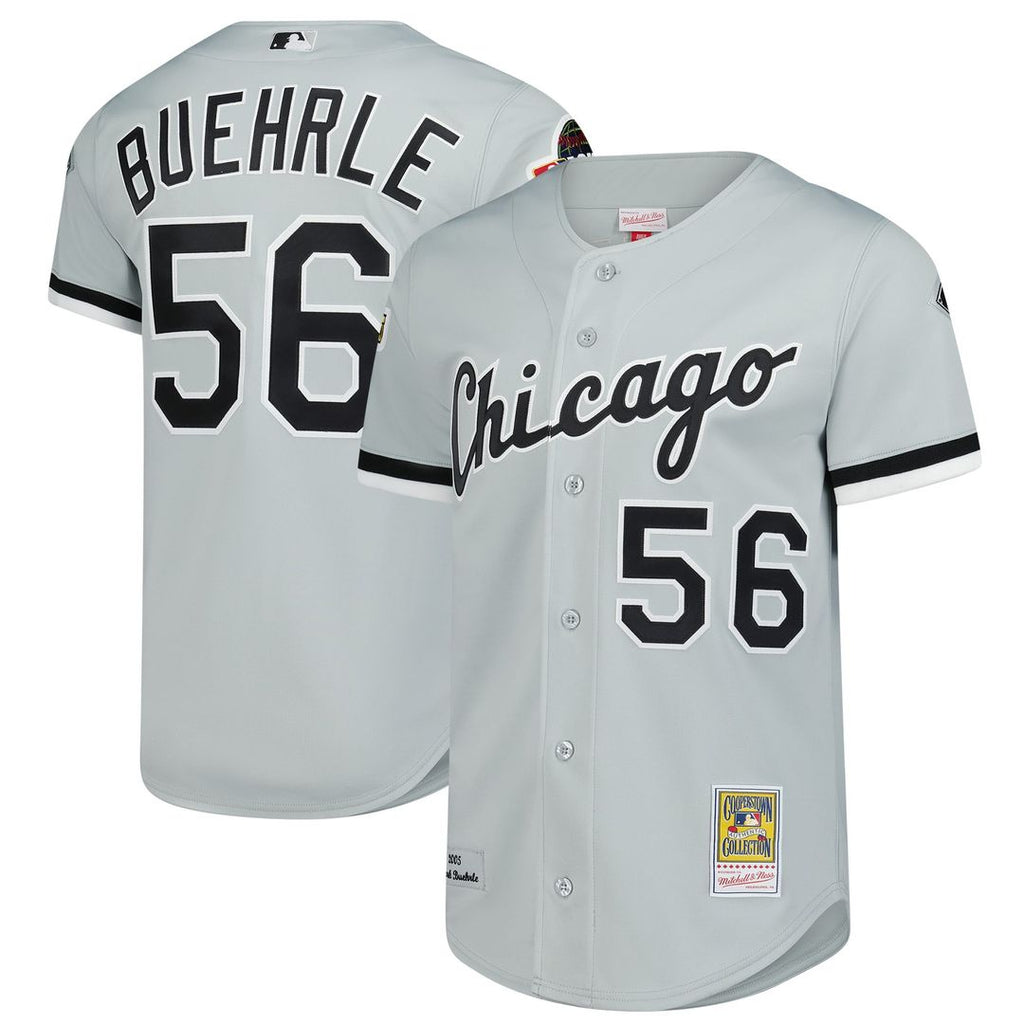 Chicago White Sox Mark Buehrle 2005 Throwback Authentic Jersey (Gray)