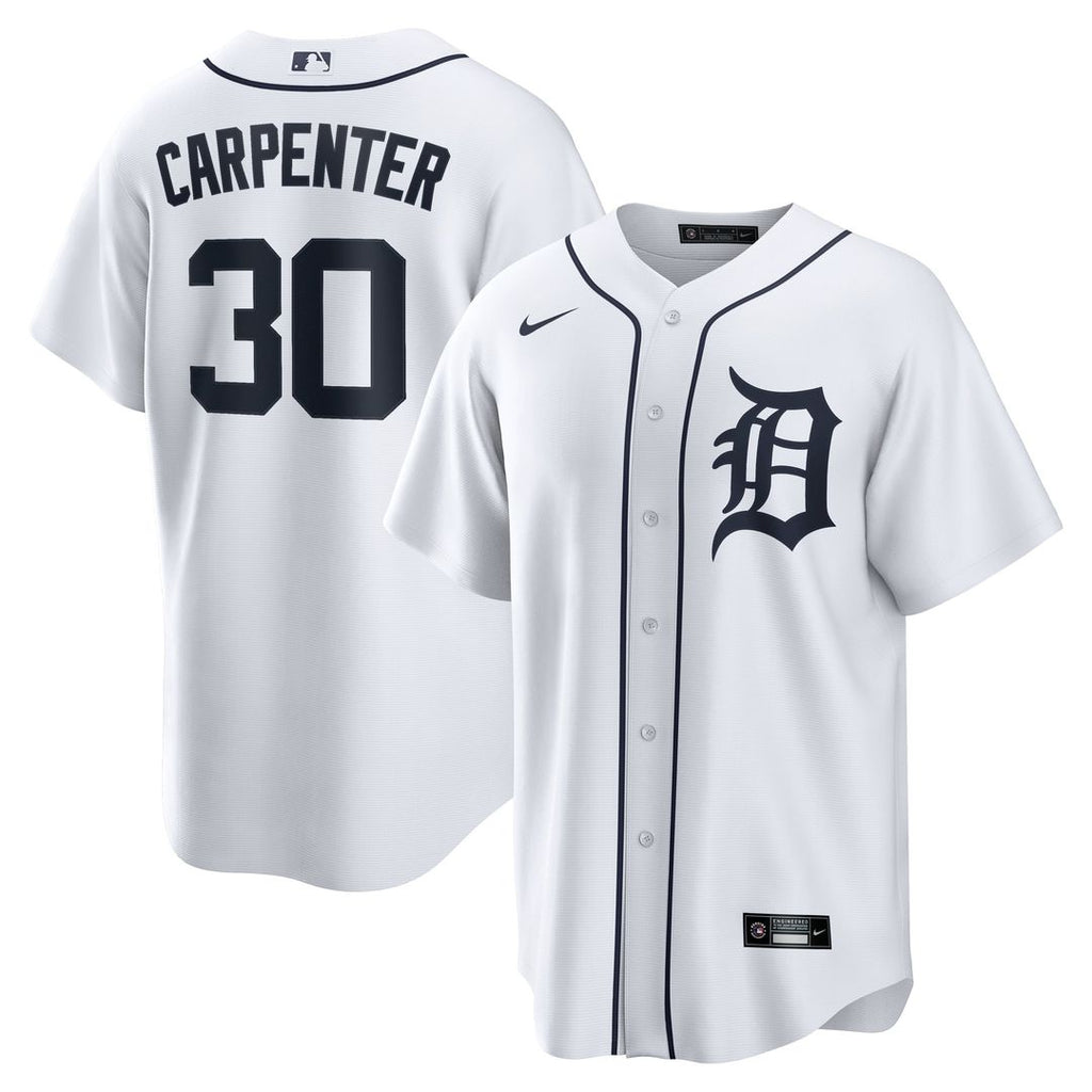 Detroit Tigers Kerry Carpenter Home Replica Jersey (White)