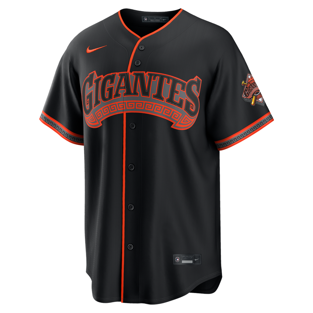 San Francisco Giants Rafael Devers Alternate Stadium Jersey (Black)