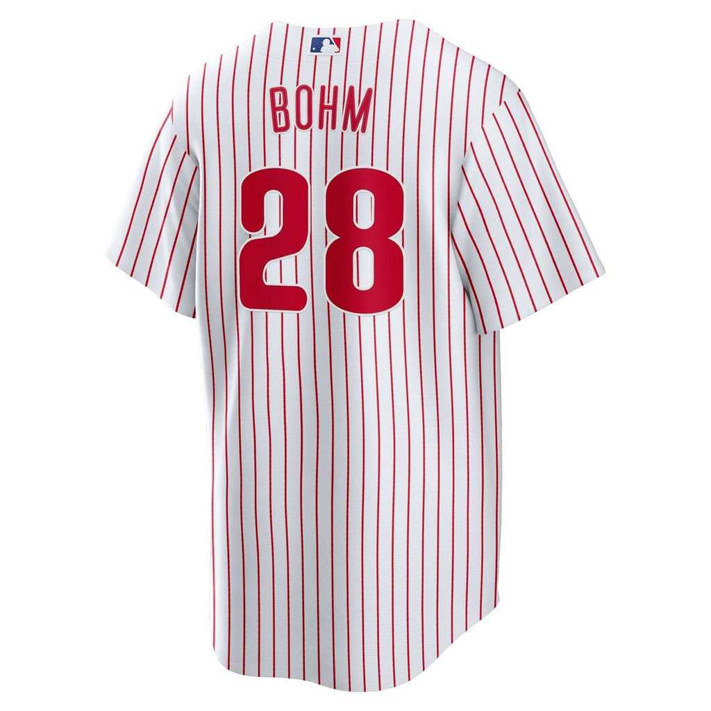 Philadelphia Phillies Alec Bohm Home Replica Jersey (White)