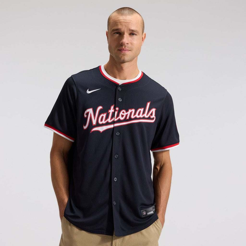 Washington Nationals James Wood Alternate Limited Jersey (Navy)