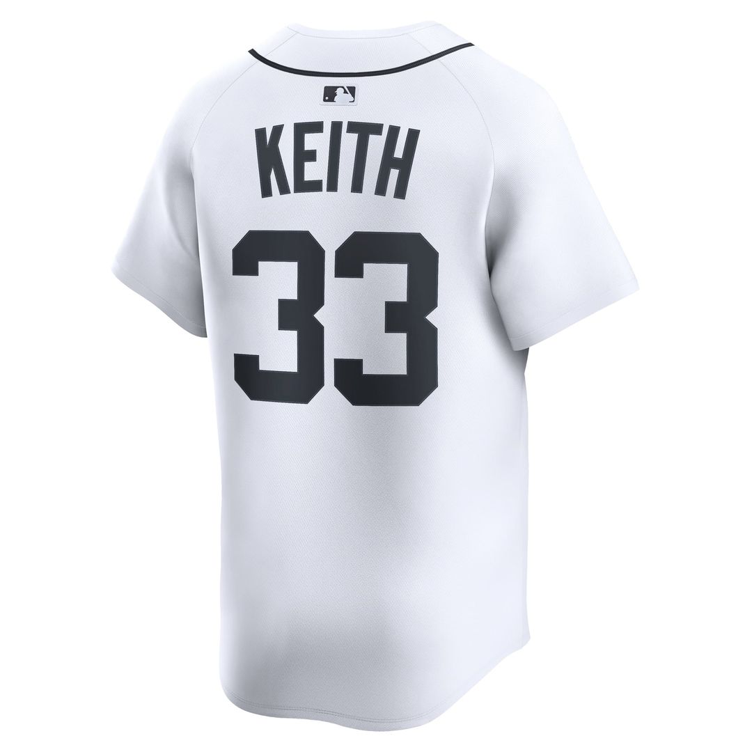 Detroit Tigers Colt Keith Home Limited Jersey (White)