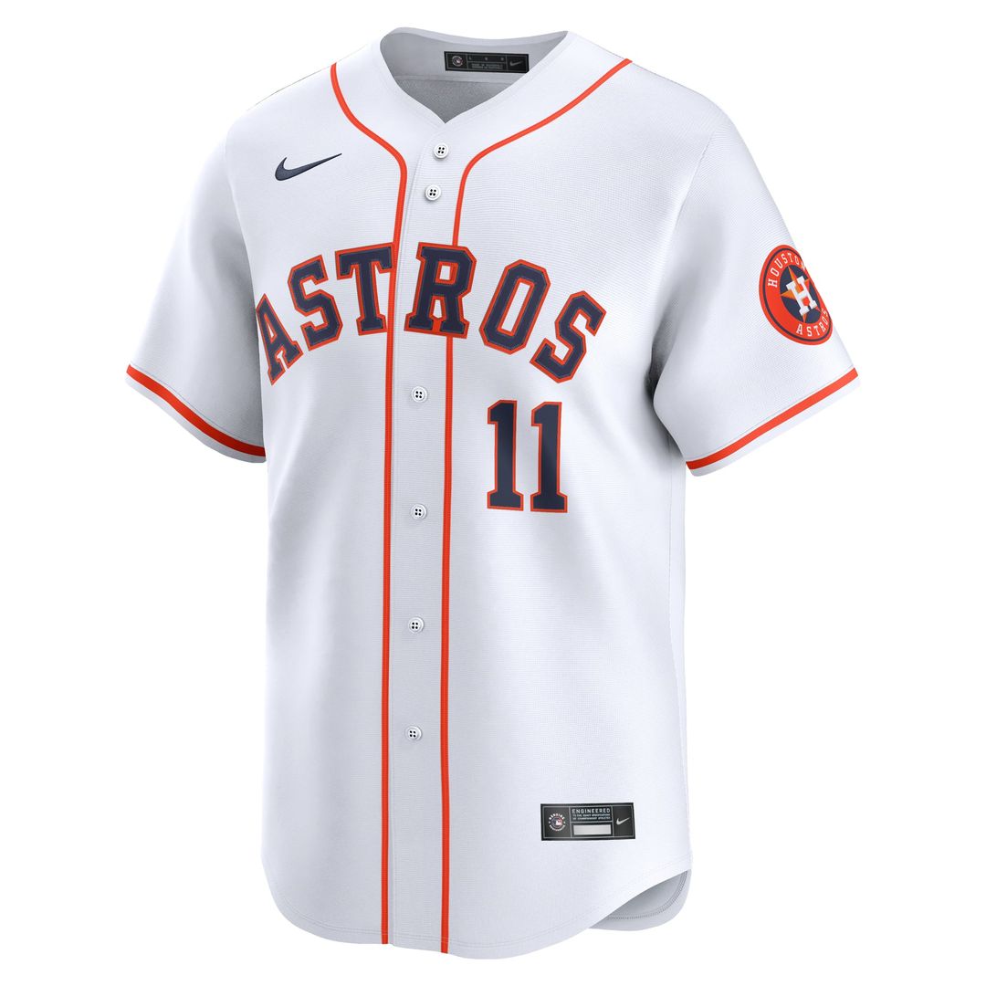 Houston Astros Cam Smith #11 Home Limited Jersey (White)