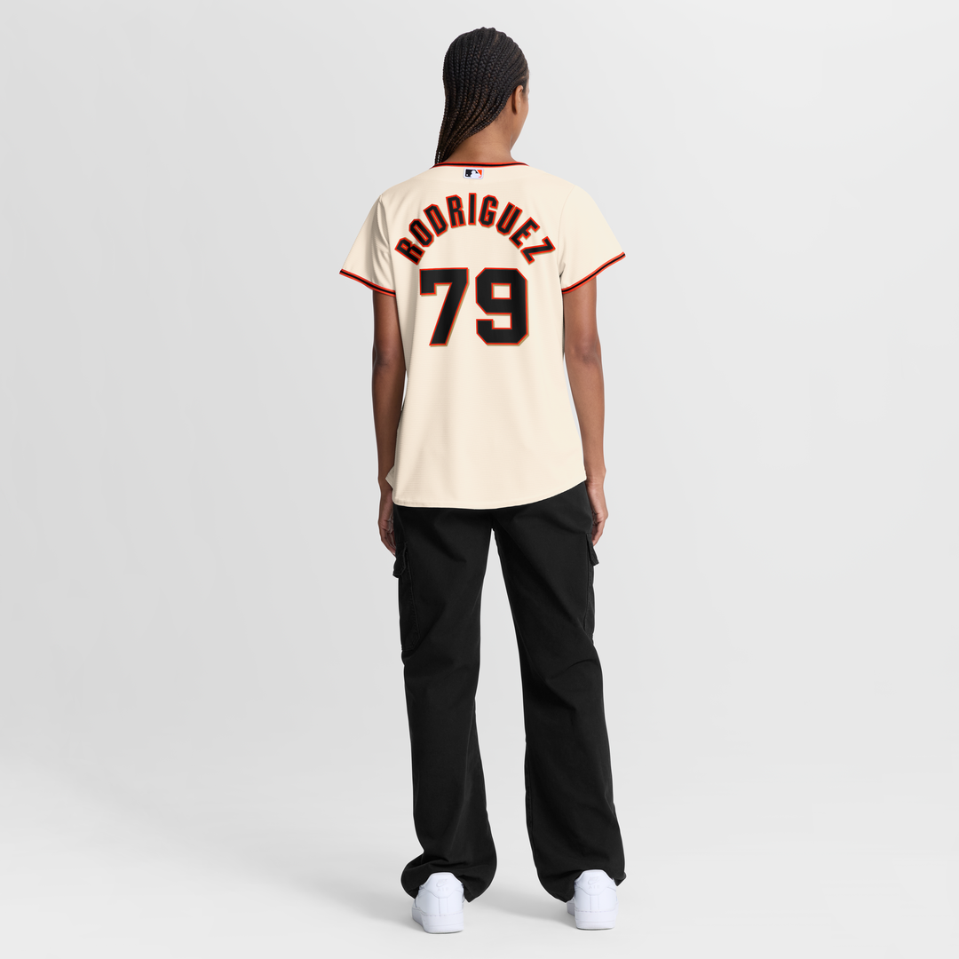 San Francisco Giants Jesus Rodriguez Women's Home Replica Jersey (Cream)