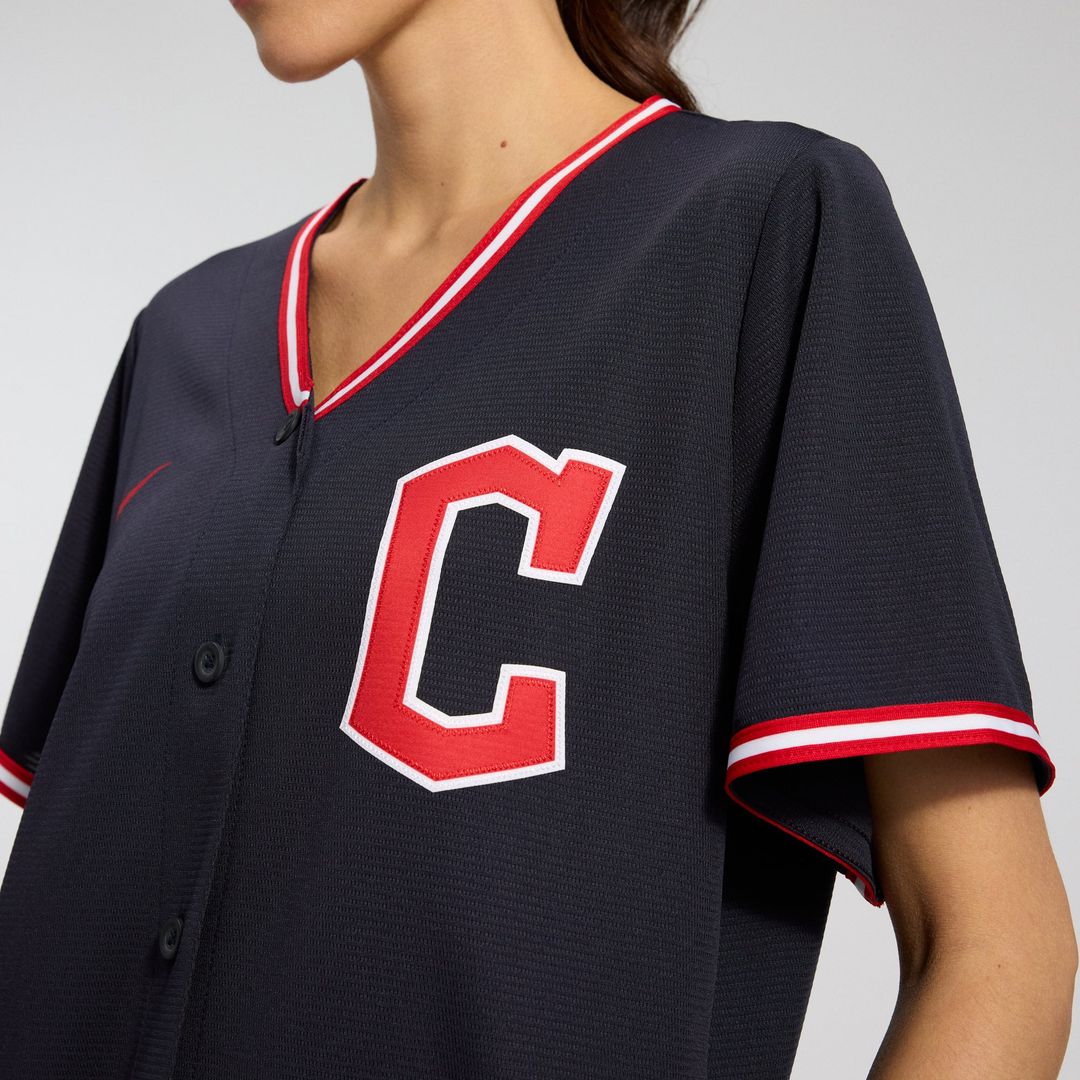 Cleveland Guardians Women's Alternate Replica Jersey (Navy)