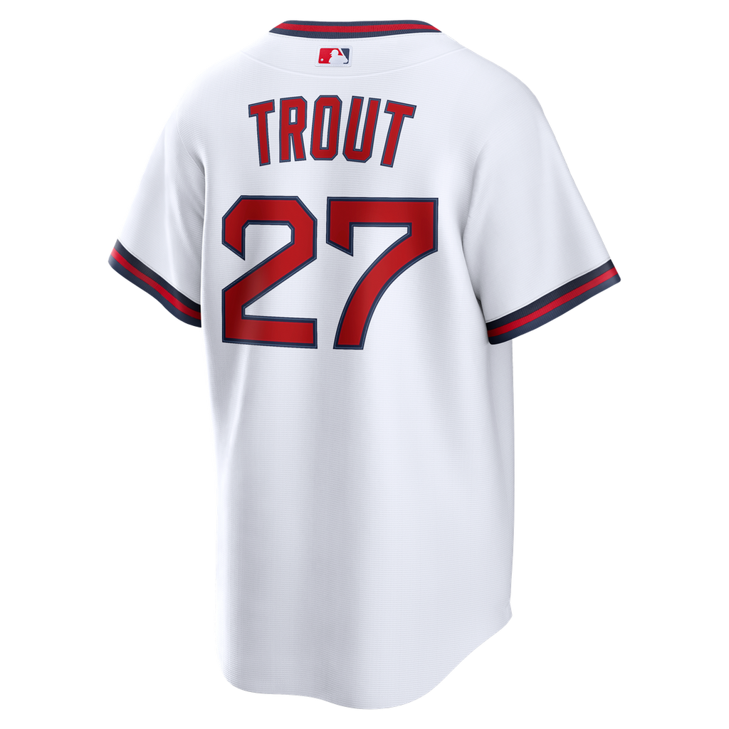 Los Angeles Angels Mike Trout Alternate Replica Jersey (White)
