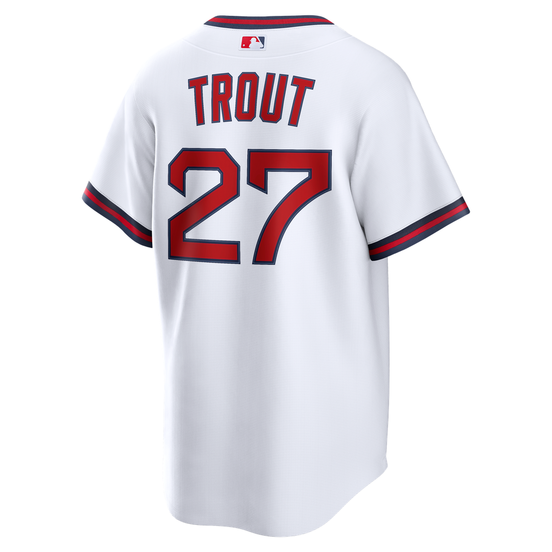 Los Angeles Angels Mike Trout Alternate Replica Jersey (White)
