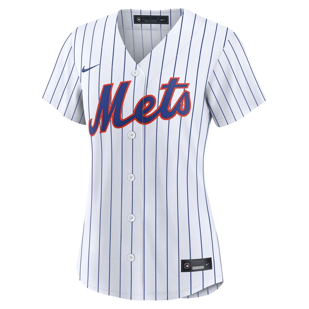New York Mets Francisco Lindor Women's Home Replica Jersey (White)