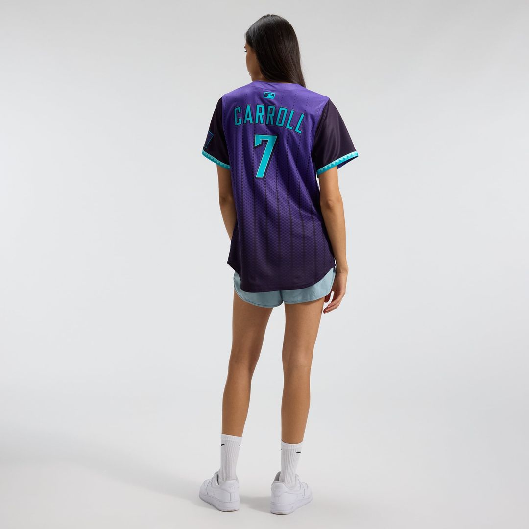 Arizona Diamondbacks Corbin Carroll Women's 2025 City Connect Limited Jersey (Purple)