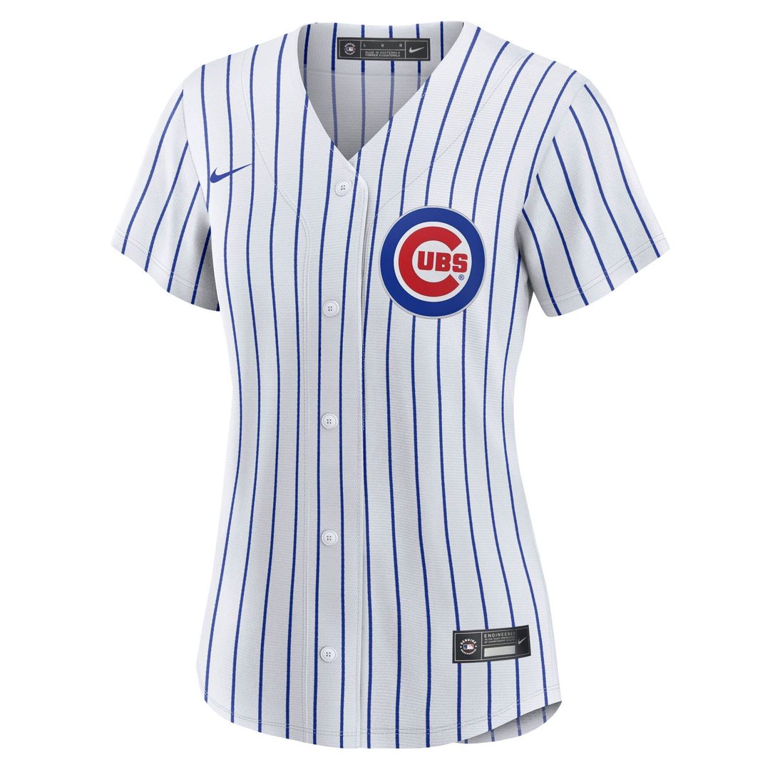 Chicago Cubs Pete Crow - Armstrong Women's Home Replica Jersey (White)