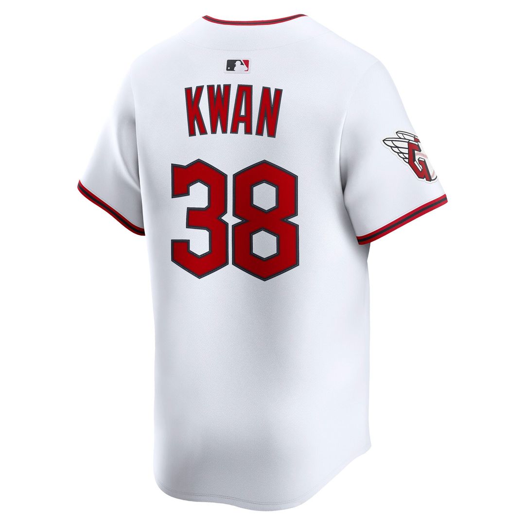 Cleveland Guardians Steven Kwan Home Limited Jersey (White)