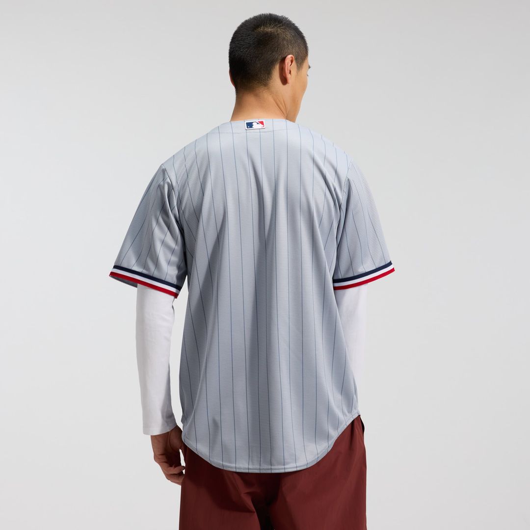 Minnesota Twins Road Replica Team Jersey (Gray)