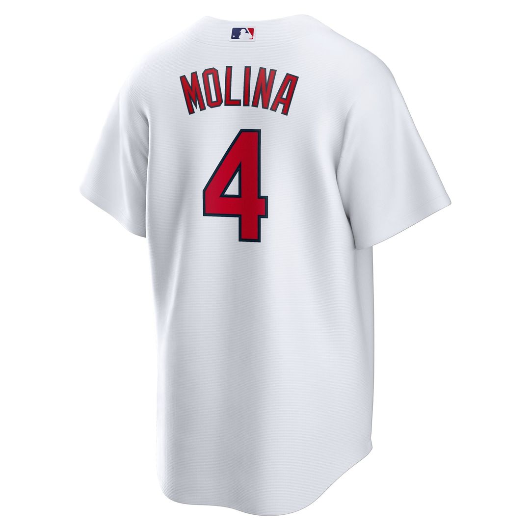 St. Louis Cardinals Yadier Molina Home Replica Retired Player Jersey (White)
