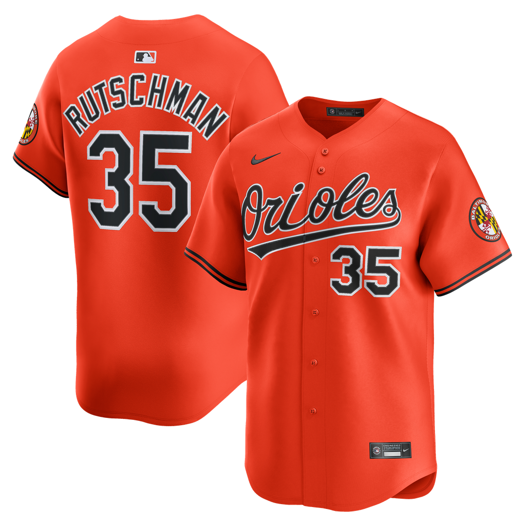 Baltimore Orioles Adley Rutschman 2nd Alternate Limited Jersey (Orange)