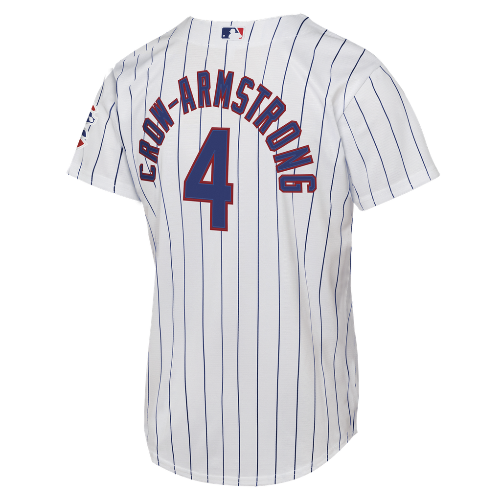 Chicago Cubs Pete Crow - Armstrong Youth Home Stadium Jersey (White)