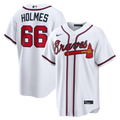 Atlanta Braves Grant Holmes Home Replica Jersey (White)