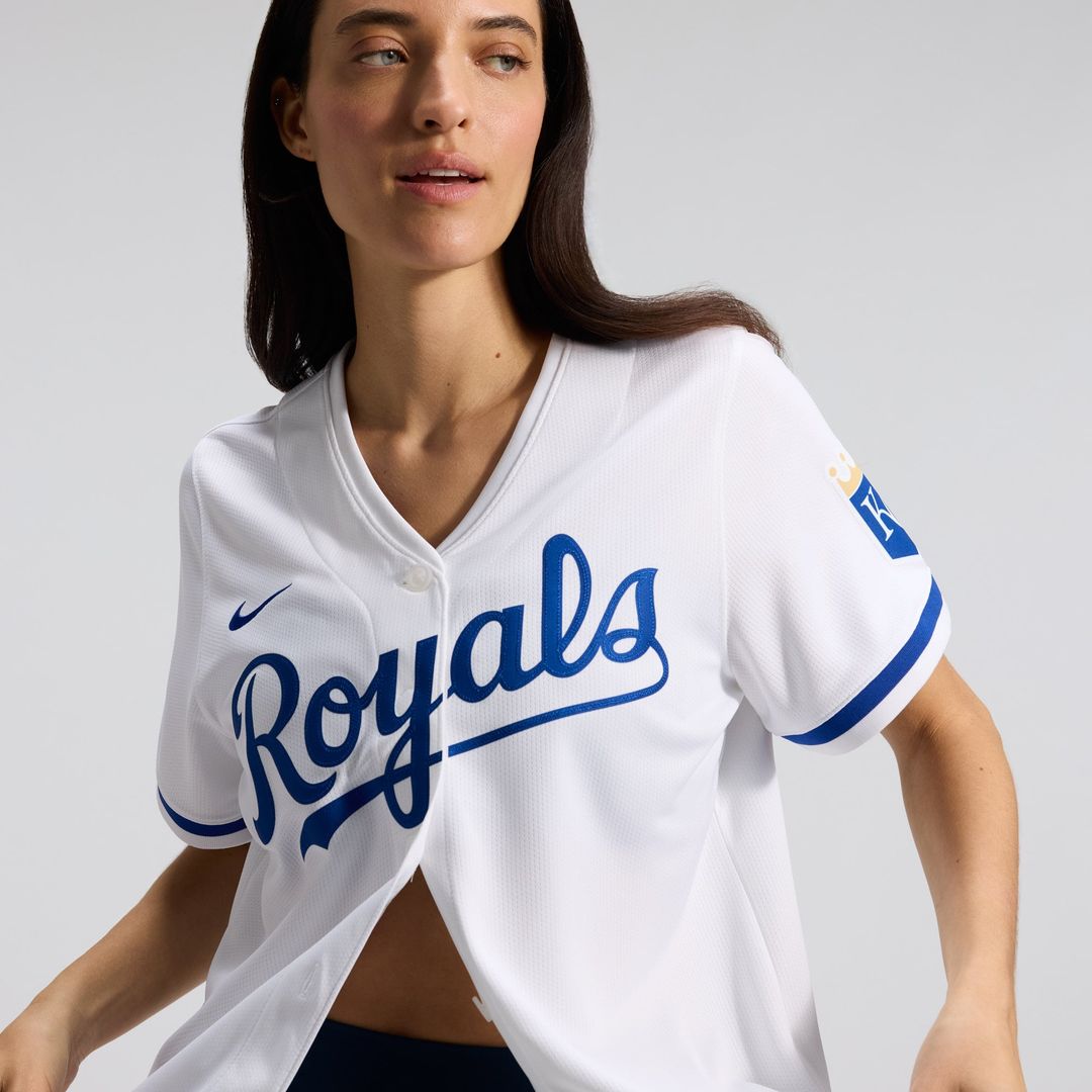 Kansas City Royals Women's Home Limited Jersey (White)