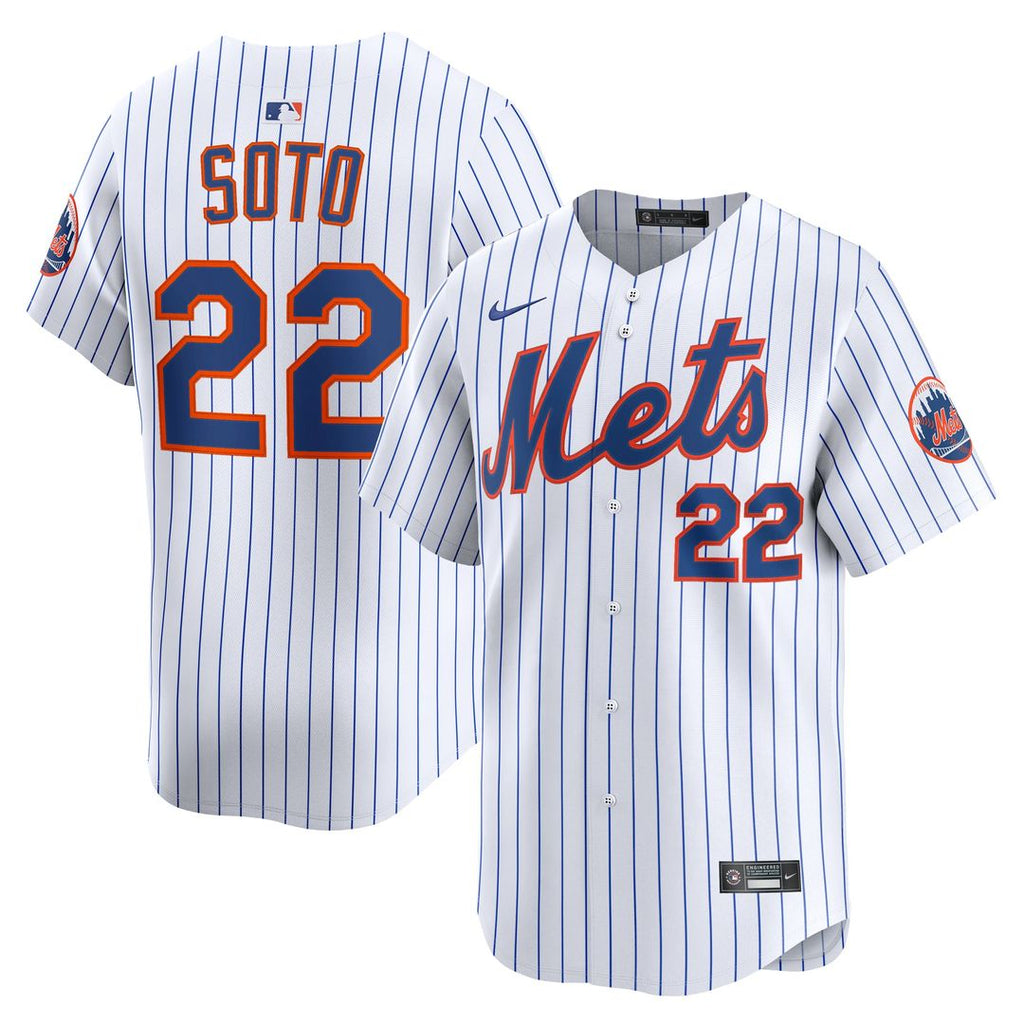New York Mets Juan Soto Home Limited Jersey (White)
