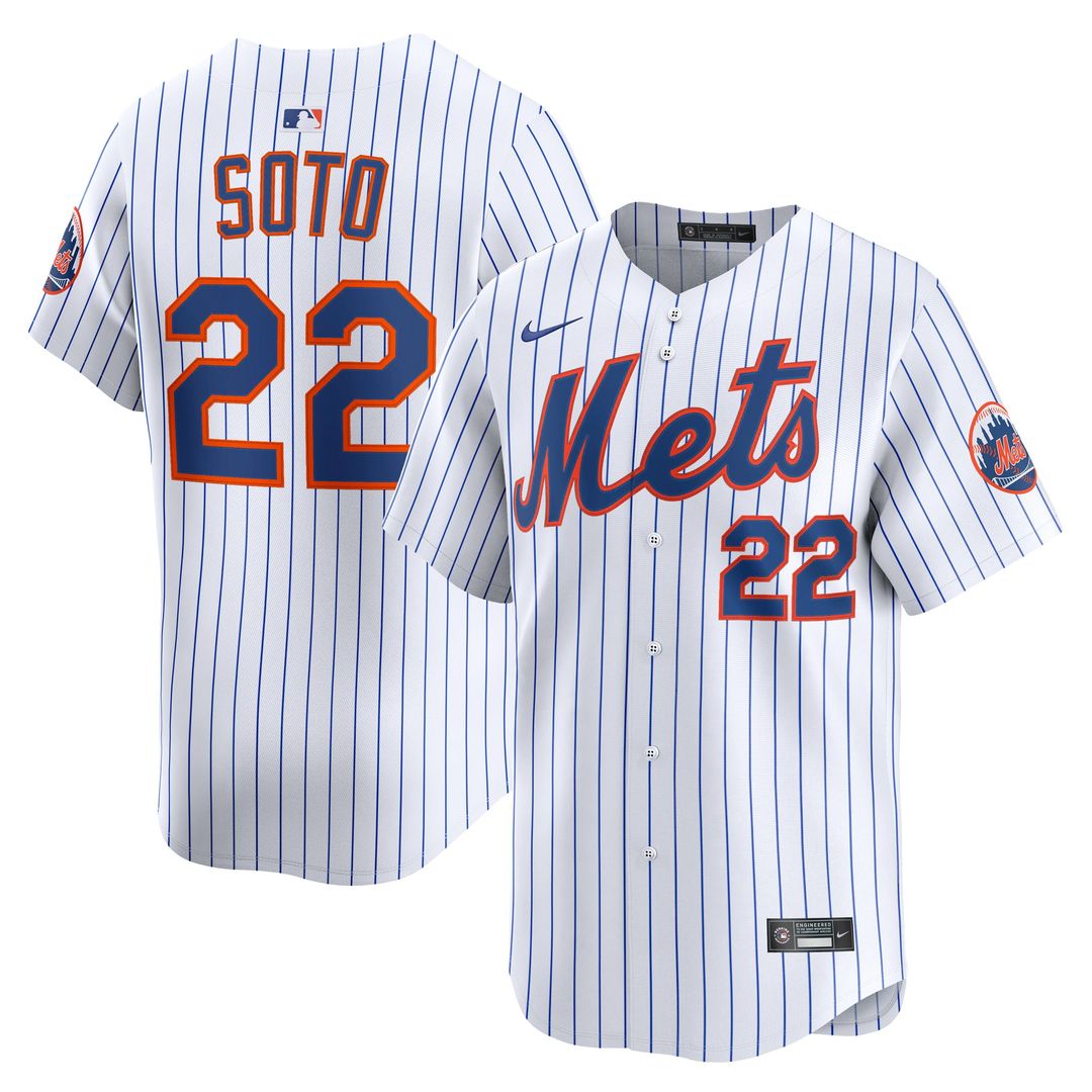 New York Mets Juan Soto Home Limited Jersey (White)