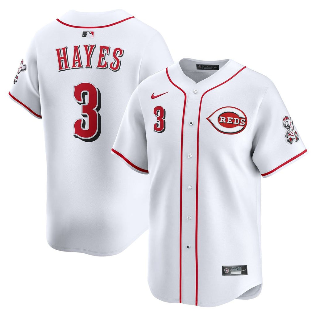 Cincinnati Reds Ke'Bryan Hayes Home Limited Jersey (White)
