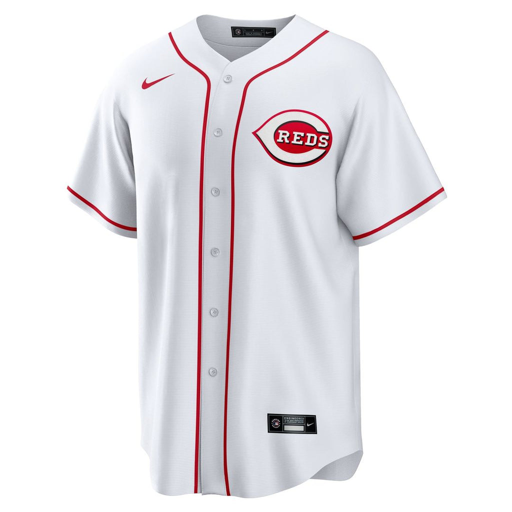 Cincinnati Reds Spencer Steer Home Replica Jersey (White)