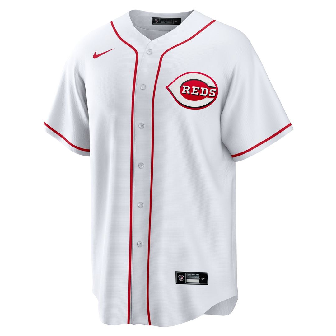 Cincinnati Reds Spencer Steer Home Replica Jersey (White)