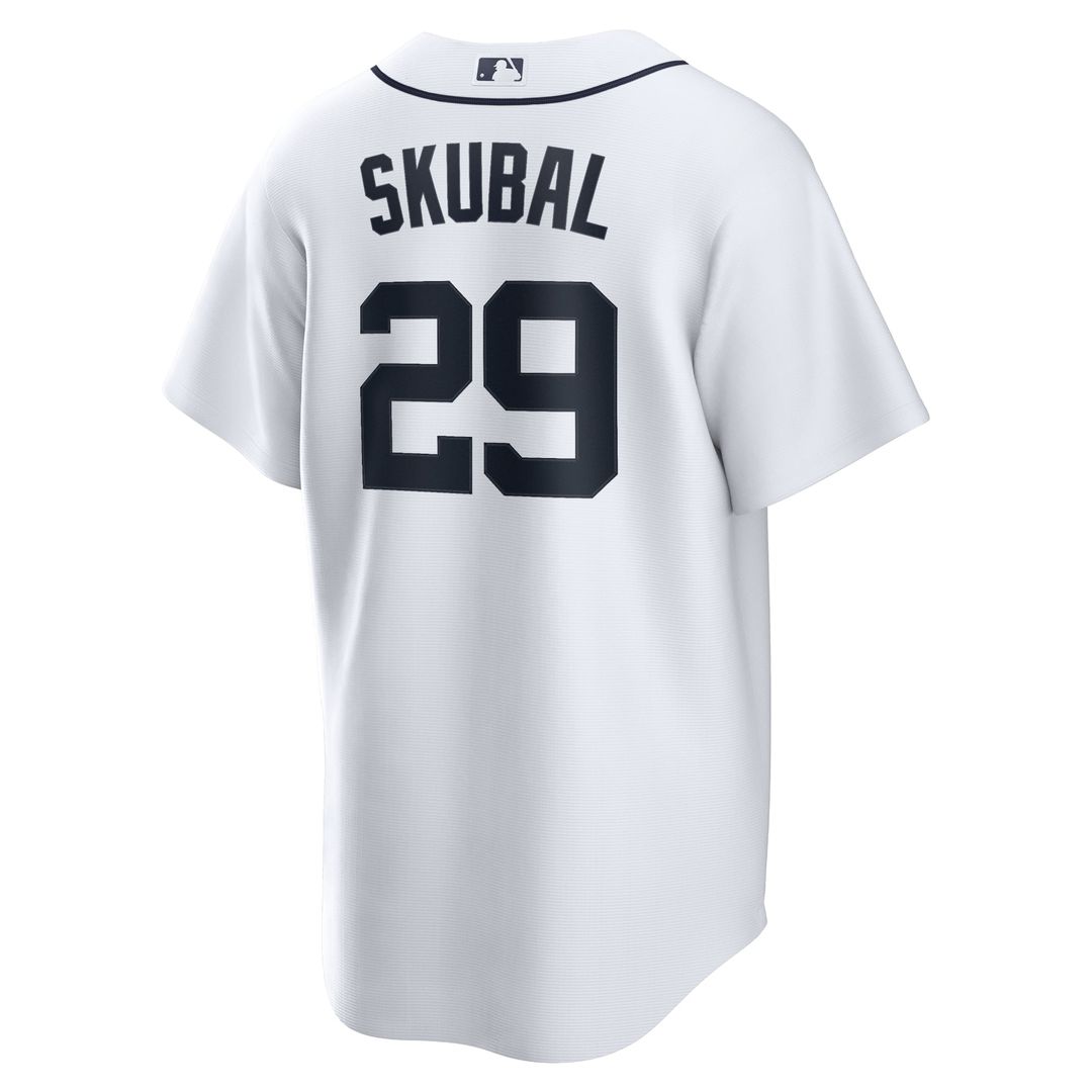 Detroit Tigers Tarik Skubal Home Replica Jersey (White)