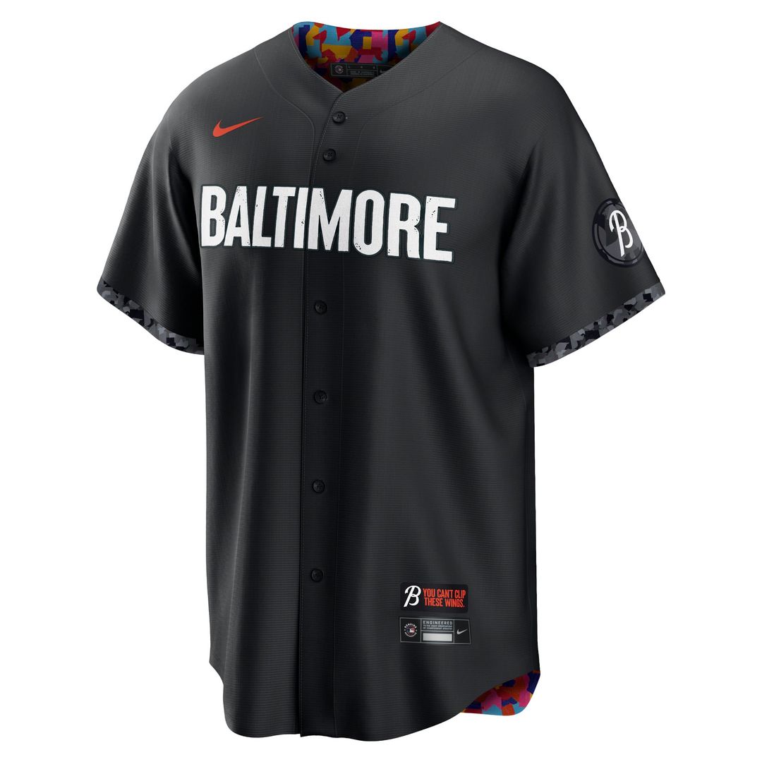 Baltimore Orioles City Connect Replica Jersey (Black)
