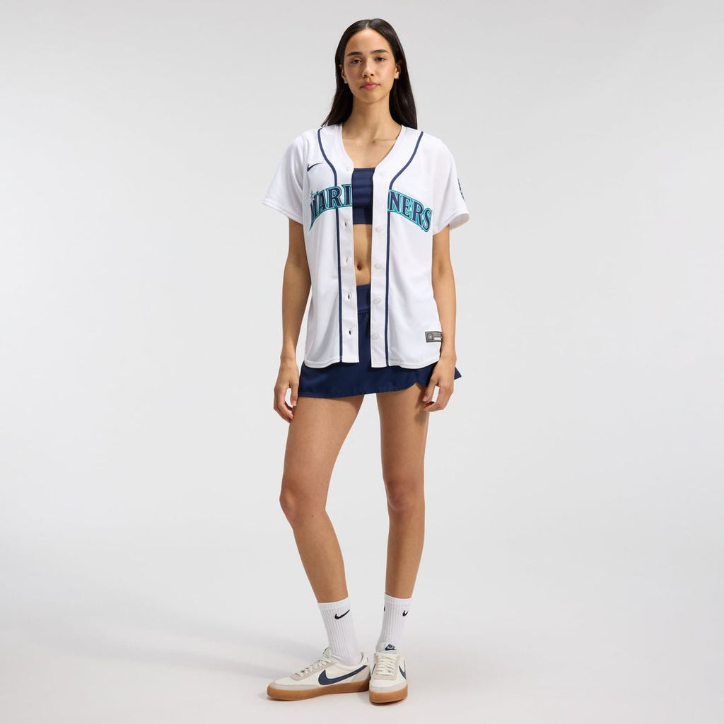 Seattle Mariners Cal Raleigh Women's Home Limited Jersey (White)