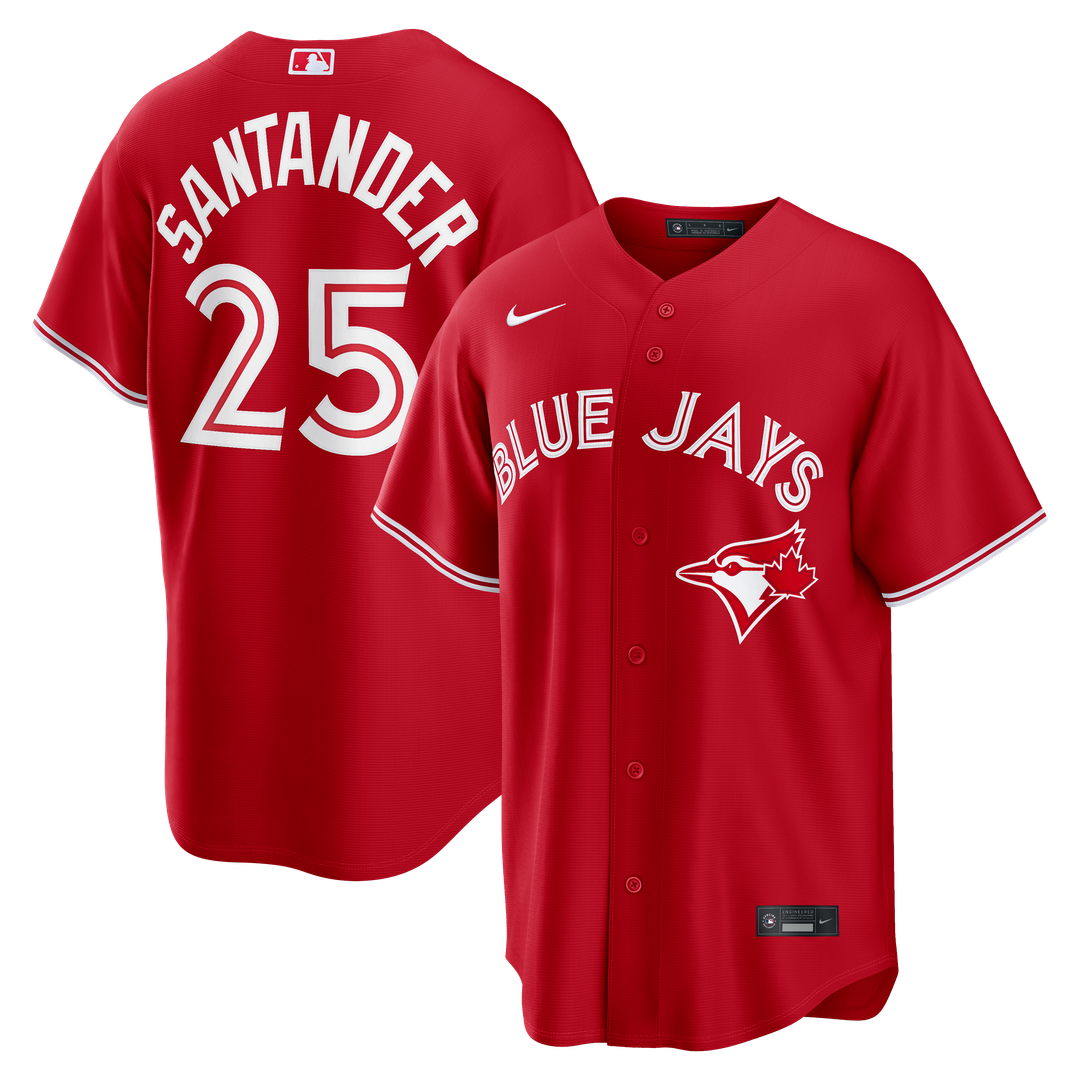 Toronto Blue Jays Anthony Santander Road Replica Jersey (Gray)