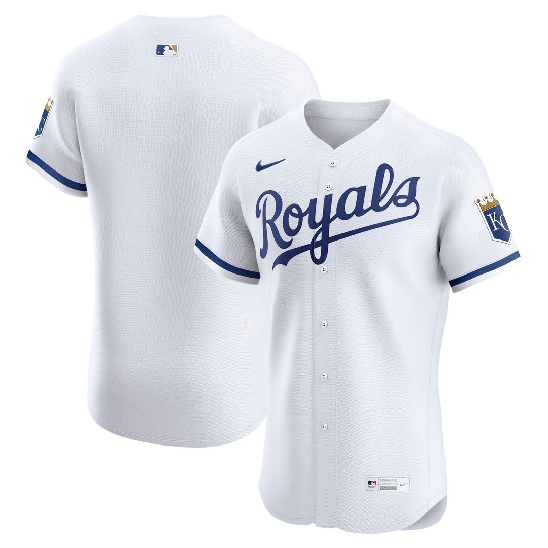 Kansas City Royals Home Elite Jersey (White)