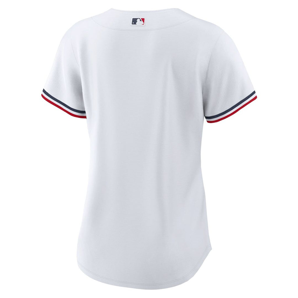 Minnesota Twins Women's Home Replica Team Logo Jersey (White)