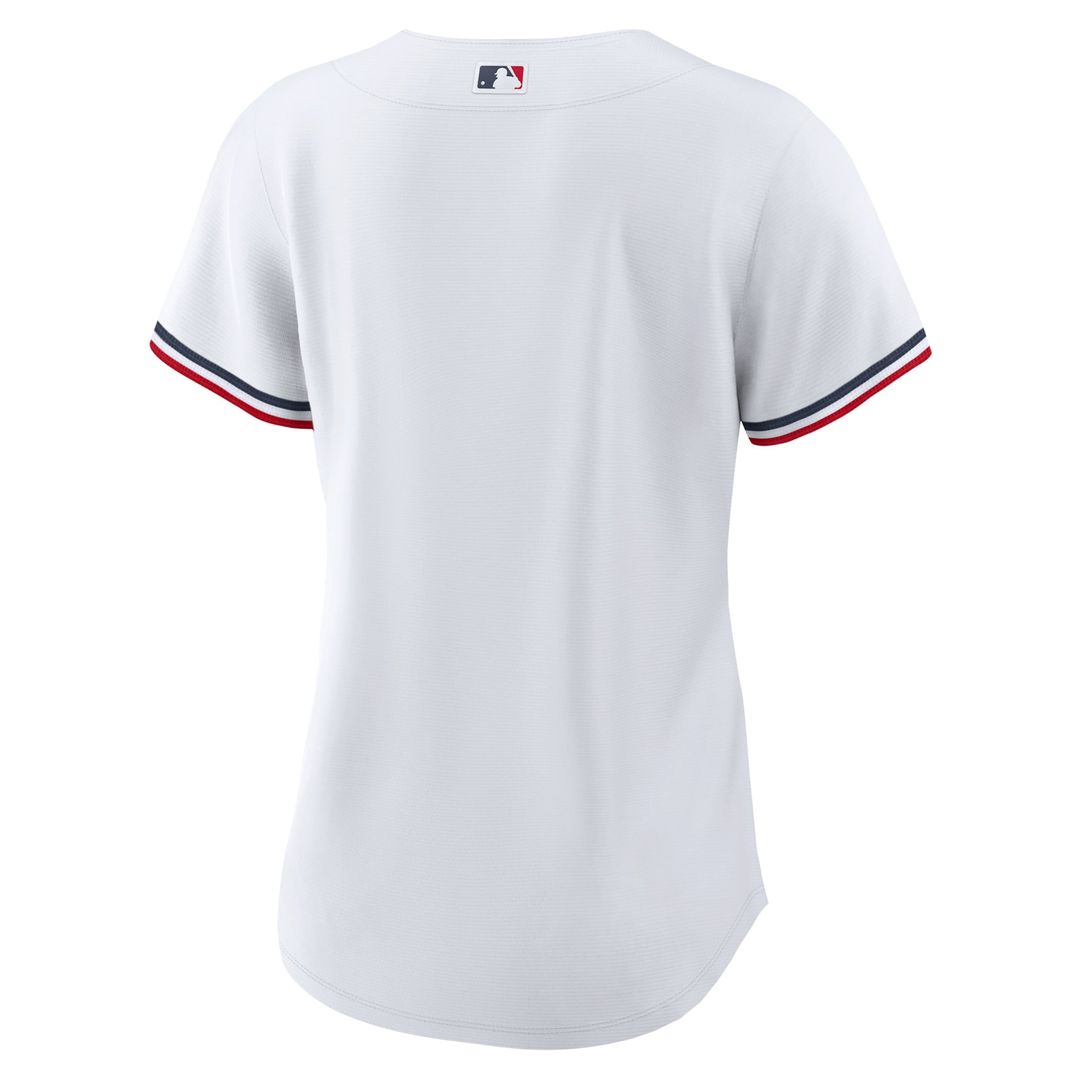 Minnesota Twins Women's Home Replica Team Logo Jersey (White)