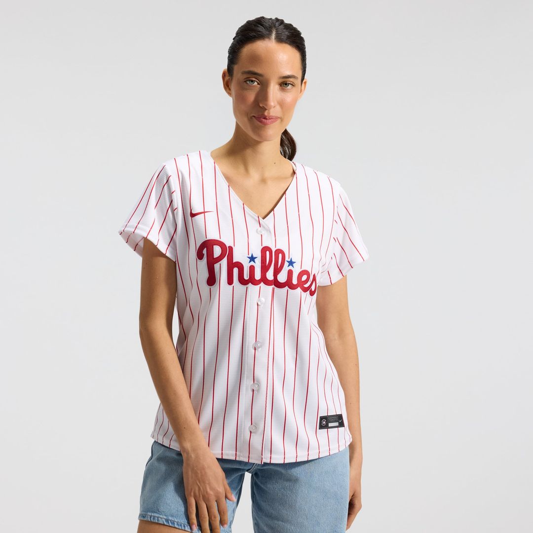 Philadelphia Phillies Women's Home Replica Team Jersey (White)
