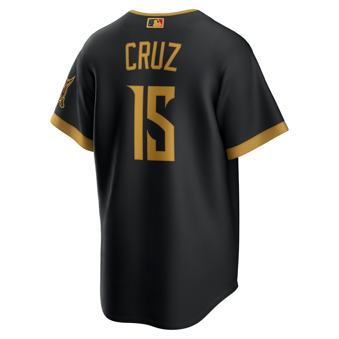 Pittsburgh Pirates Oneil Cruz 2026 City Connect Stadium Jersey (Black)