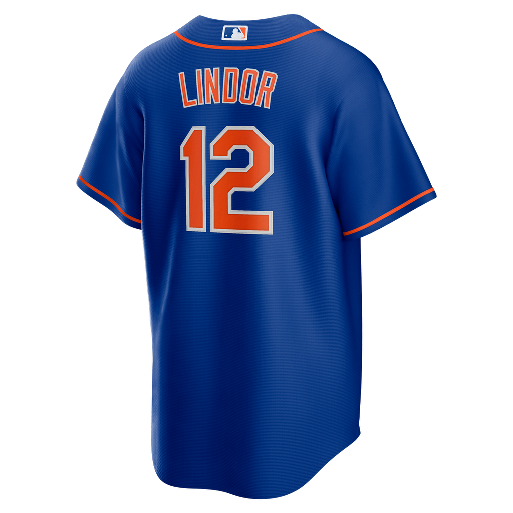 New York Mets Francisco Lindor Alternate Replica Jersey (Royal)
