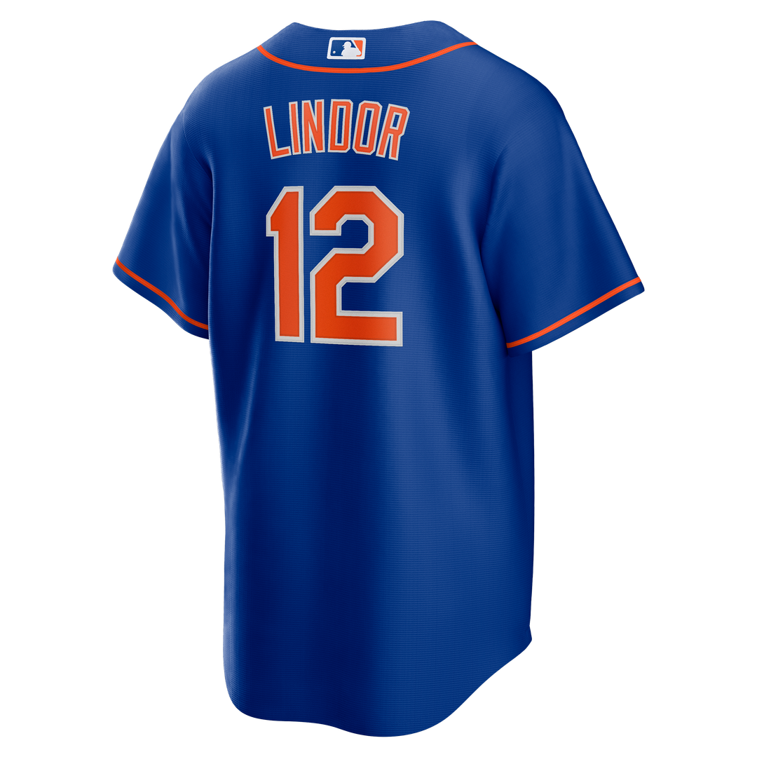 New York Mets Francisco Lindor Alternate Replica Jersey (Royal)