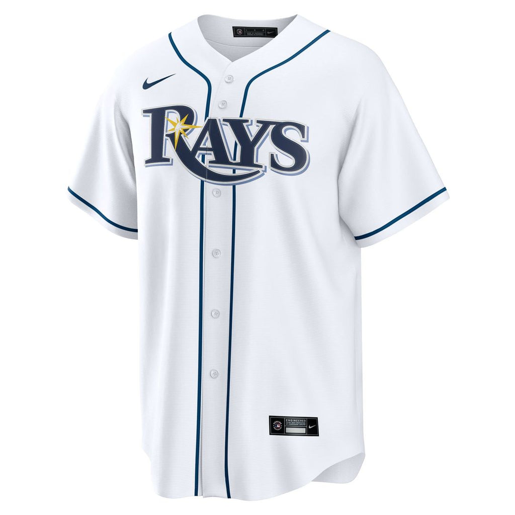 Tampa Bay Rays Junior Caminero Home Replica Jersey (White)