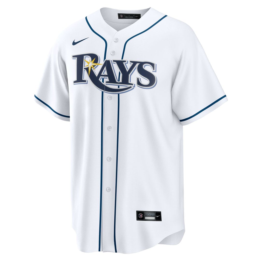 Tampa Bay Rays Junior Caminero Home Replica Jersey (White)