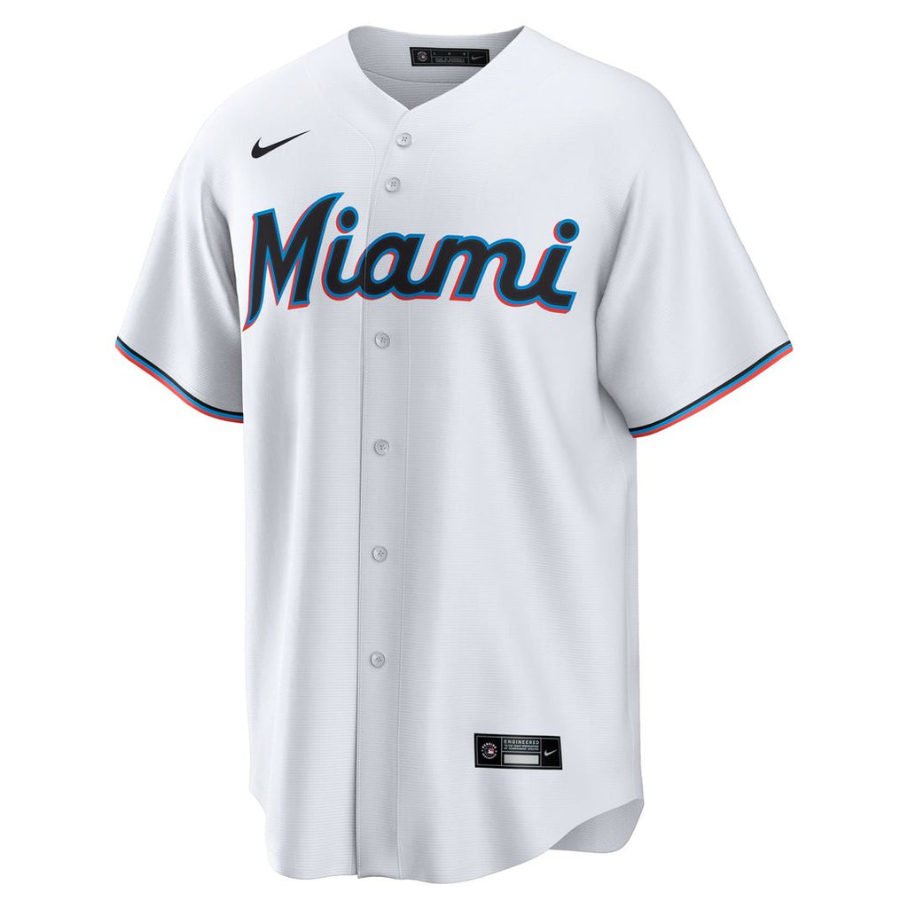 Miami Marlins Xavier Edwards Home Replica Jersey (White)
