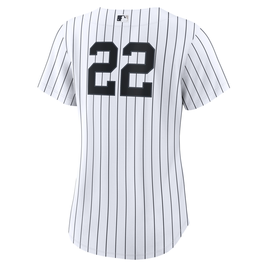 New York Yankees Ben Rice Women's Home Replica Jersey (White)