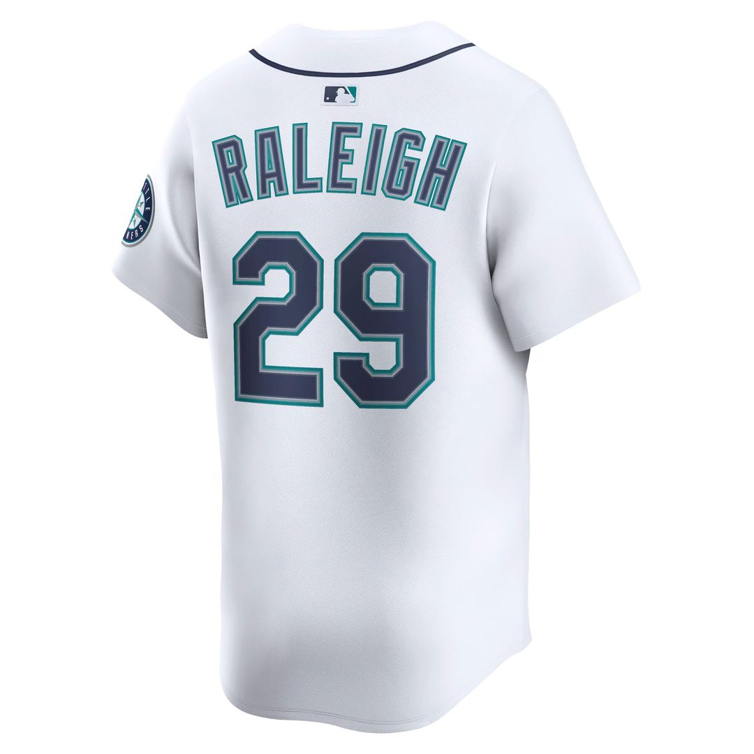 Seattle Mariners Cal Raleigh Home Limited Jersey (White)