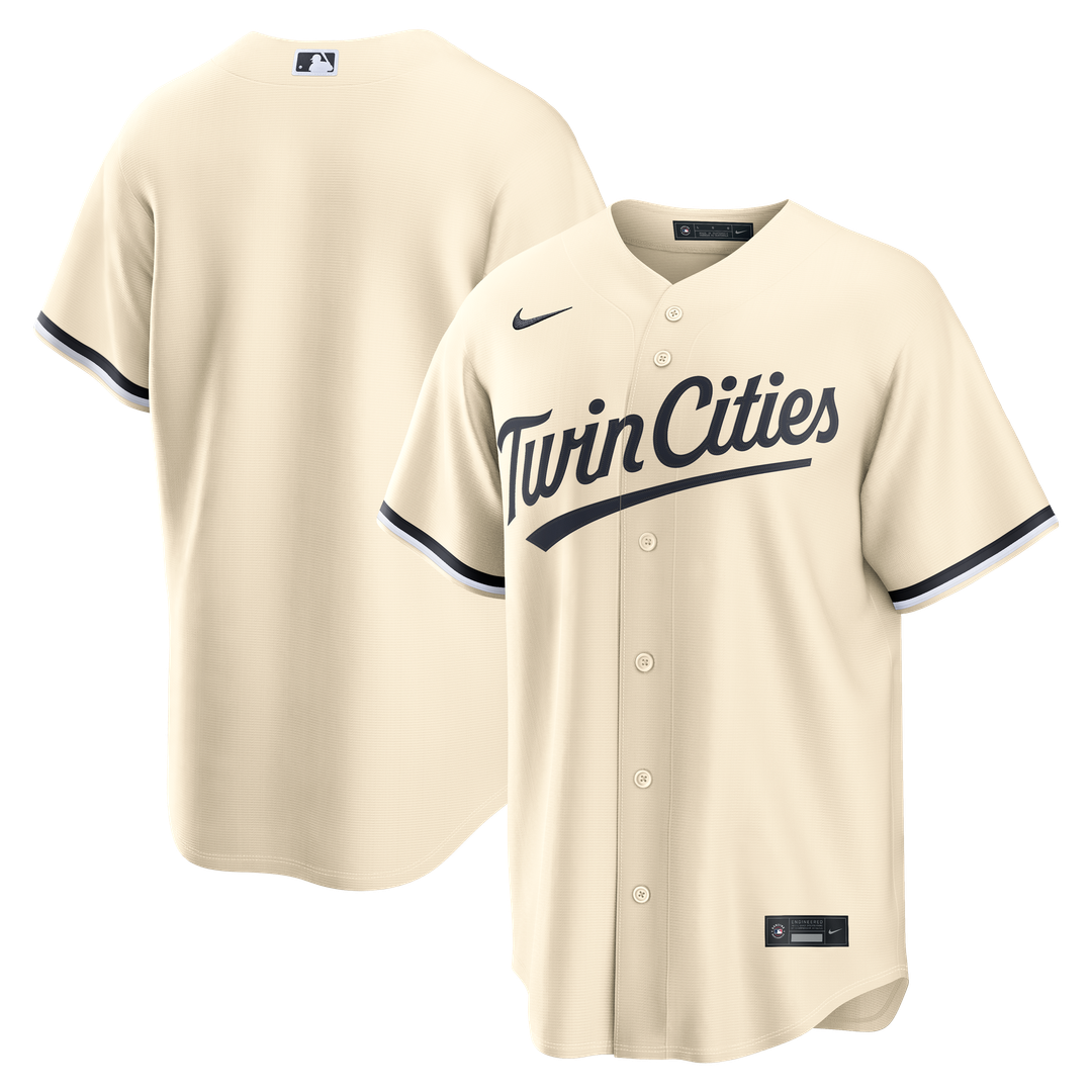 Minnesota Twins Alternate Replica Jersey (Cream)