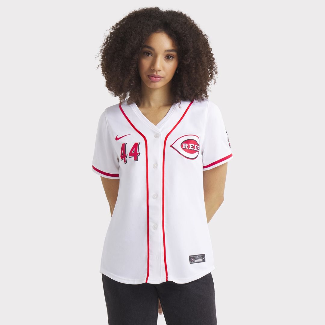 Cincinnati Reds Elly De La Cruz Women's Home Limited Jersey (White)