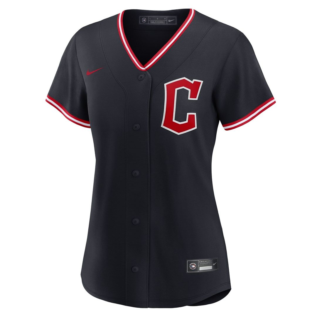 Cleveland Guardians Women's Alternate Replica Jersey (Navy)